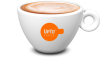 Cappuchino kop Los oranje vol