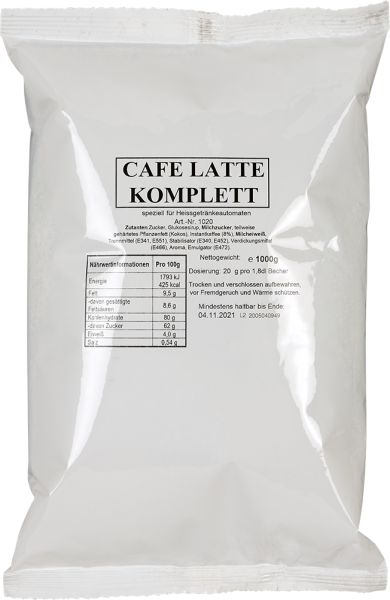 Cafe latte complett