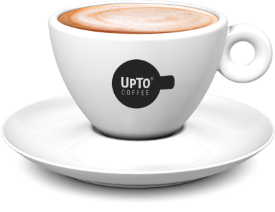 Cappuchino kop zwart vol