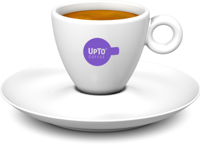 Espresso kop paars vol