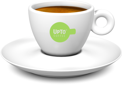 Koffie kop groen vol