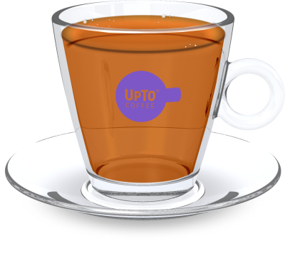 Theekop Schotel paars vol