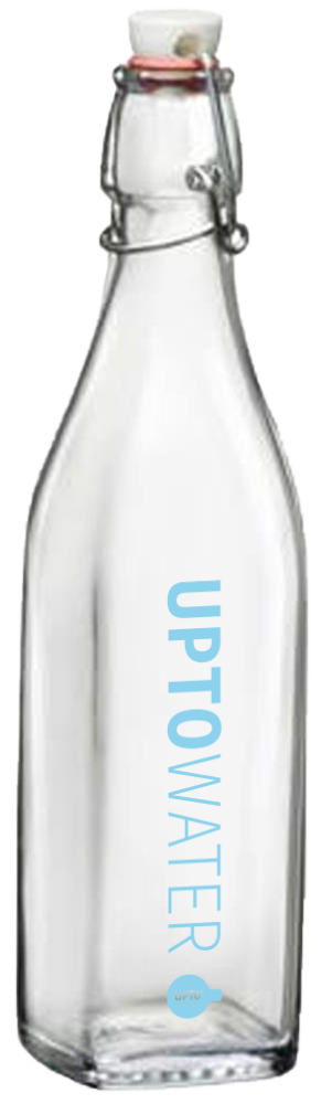 Beugelfles Swing o5 liter blauw