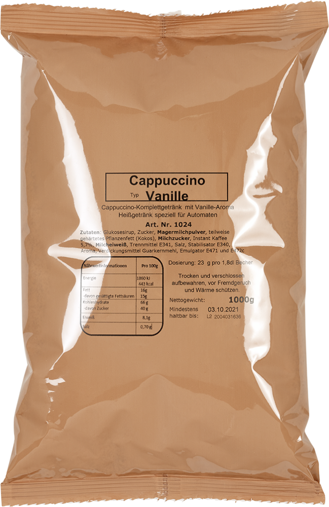 Cappuccino Vanille