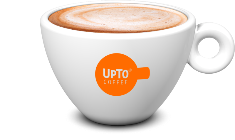 Cappuchino kop Los oranje vol