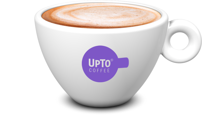 Cappuchino kop Los paars vol