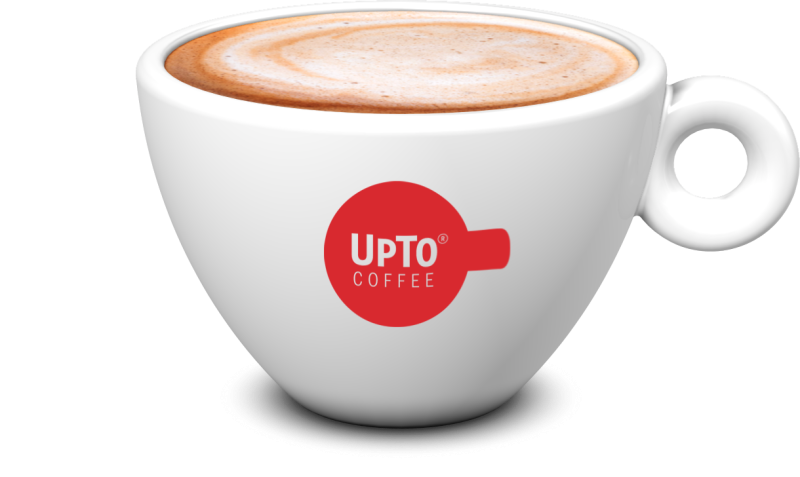 Cappuchino kop Los rood vol