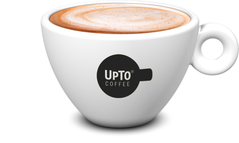 Cappuchino kop Los zwart vol