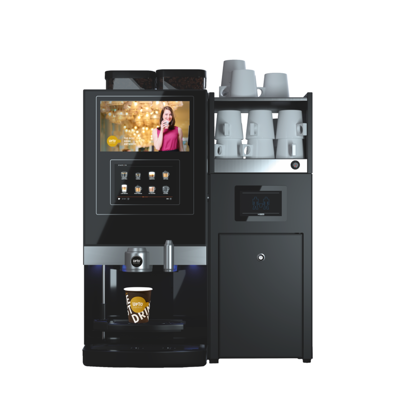 Dorado Espresso Med met milkbase en kop