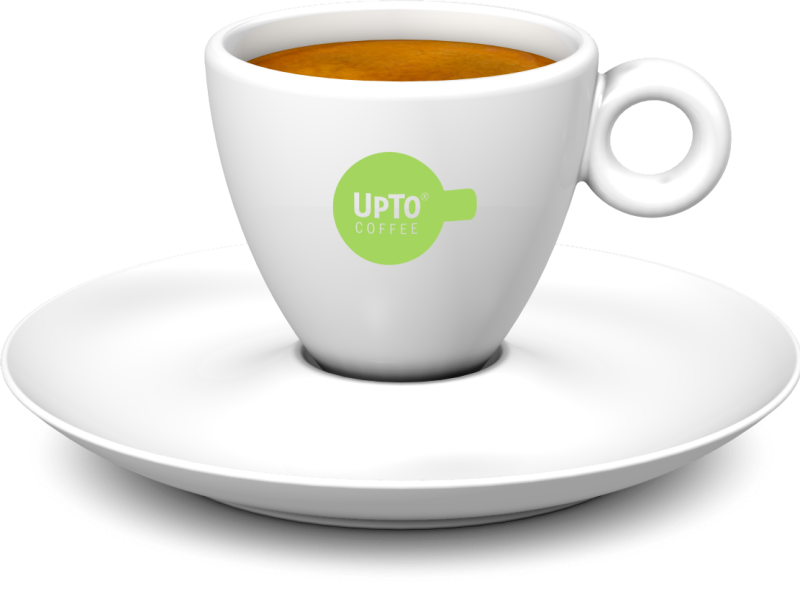 Espresso kop groen vol