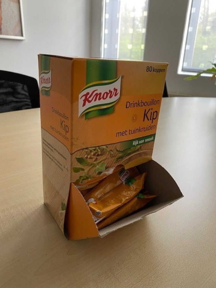Knorr kip met tuinkruiden
