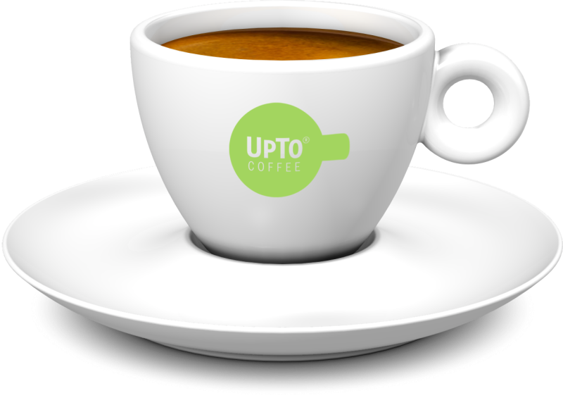 Koffie kop groen vol