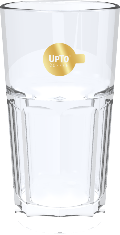 Latte Macchiato Glas goud