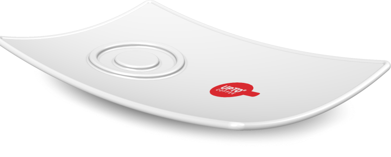 Schotel vierkant rood