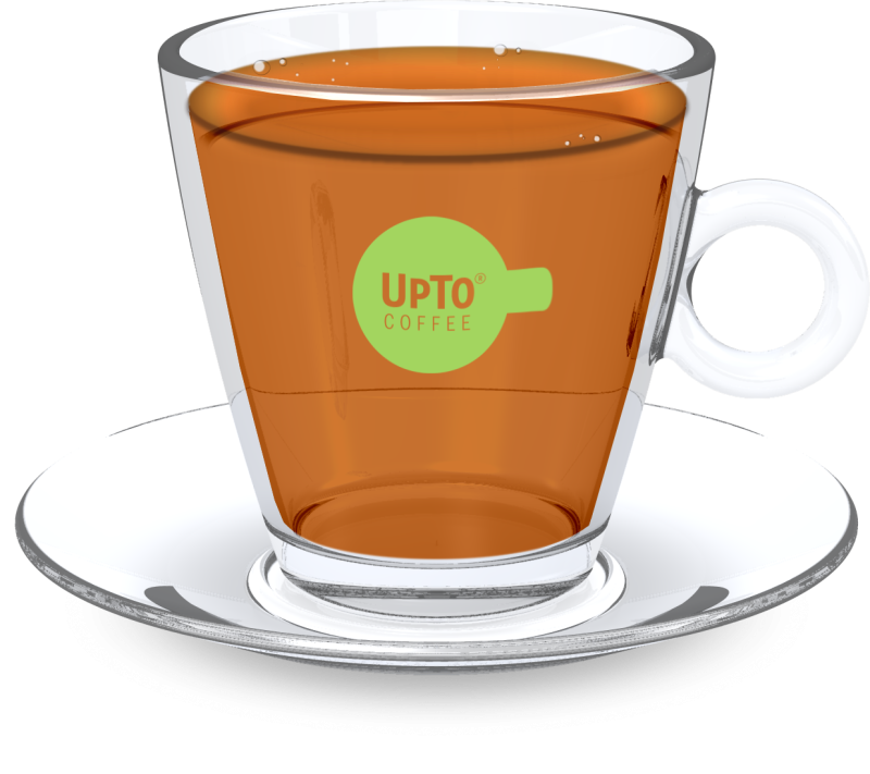 Theekop Schotel groen vol