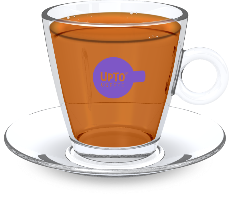 Theekop Schotel paars vol