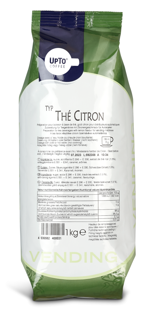 Upto the citron upto